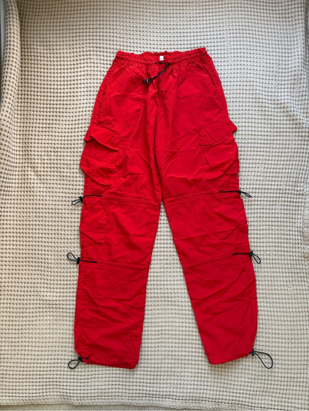 Garage Women’s Red Cargo Track Pants